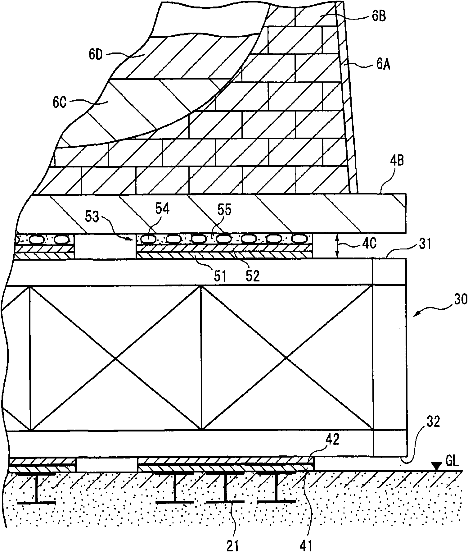 Ring block conveying apparatus, and remedy method for blast furnace casing