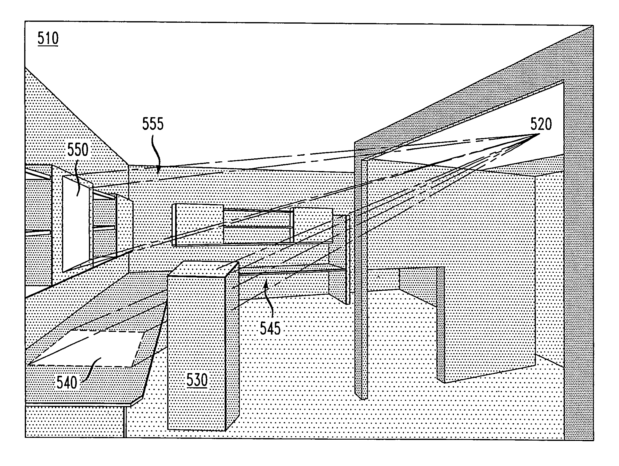 Method and system for a user-following interface