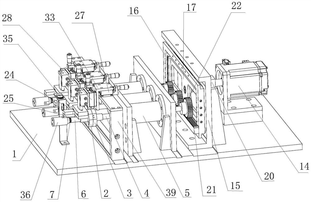 A precision test device for satellite conductive slip ring current-carrying friction pair