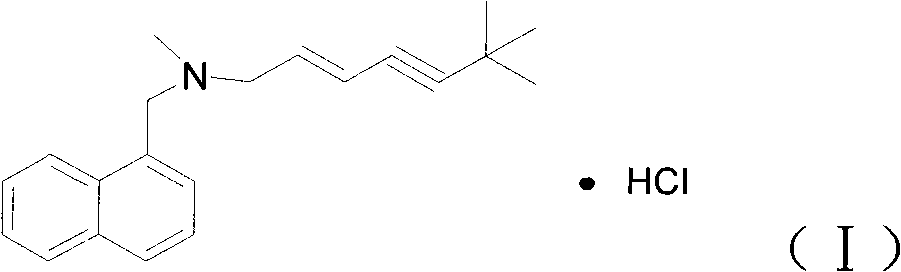 Preparation method of Terbinafine hydrochloride