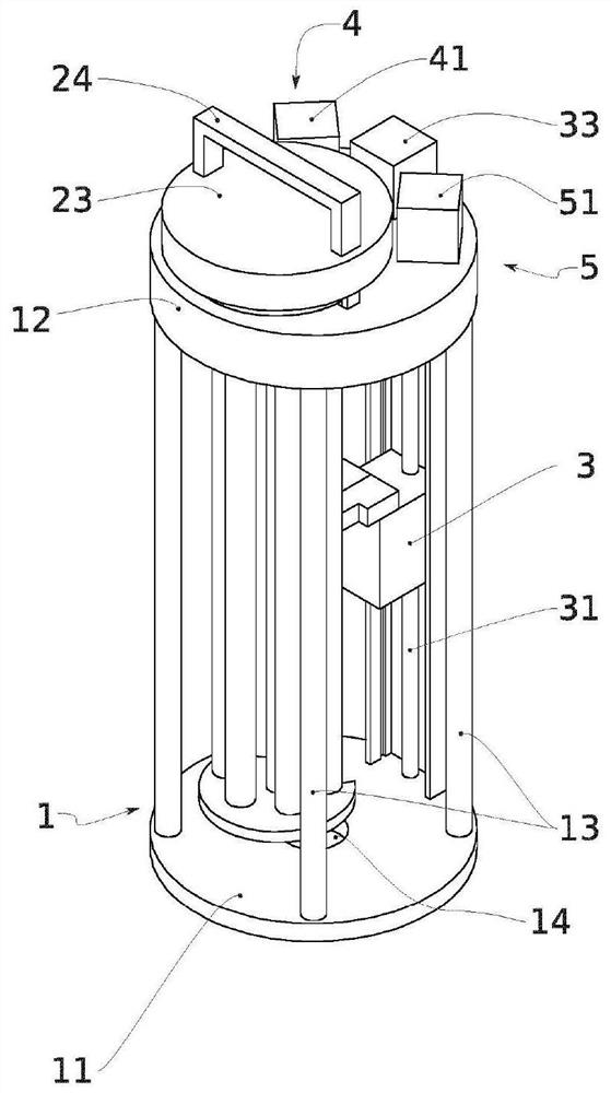 Electrode-feed device