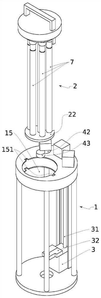 Electrode-feed device