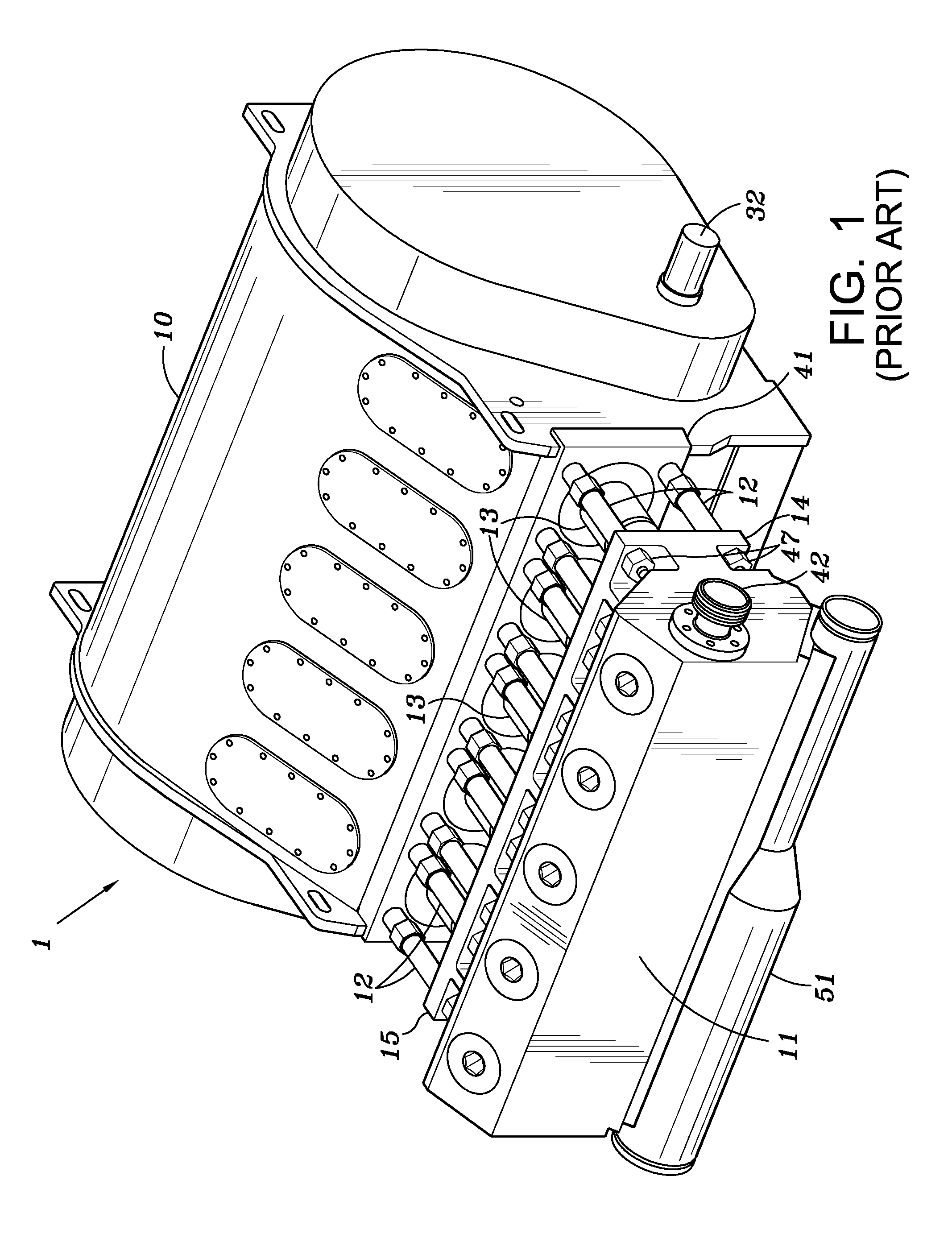 Support Mechanism for the Fluid End of a High Pressure Pump