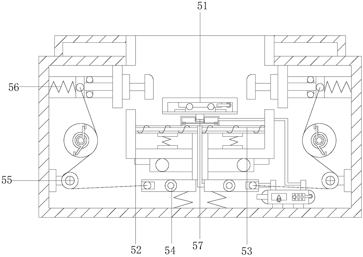 Linear positioning device used for packaging bottles