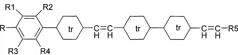 Novel tetracyclic diene liquid crystal compound and preparation method thereof