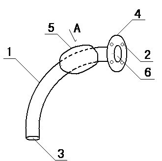 Disposable oropharynx model tube