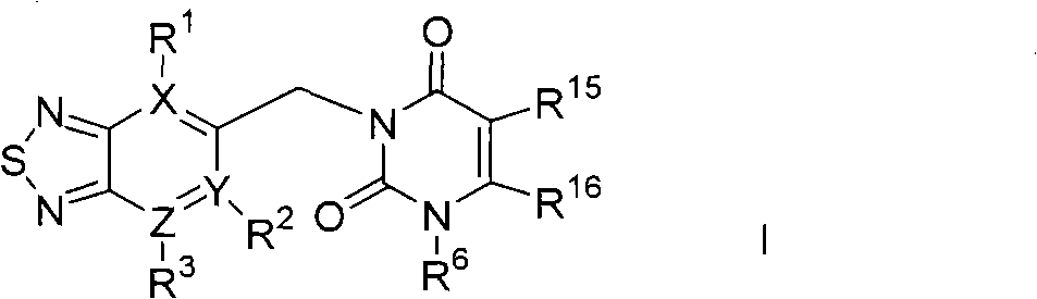 Thiadiazole derivative DPP-IV (dipeptidyl peptidase IV) inhibitor