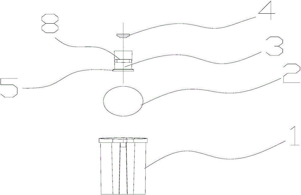 Floating ball valve structure