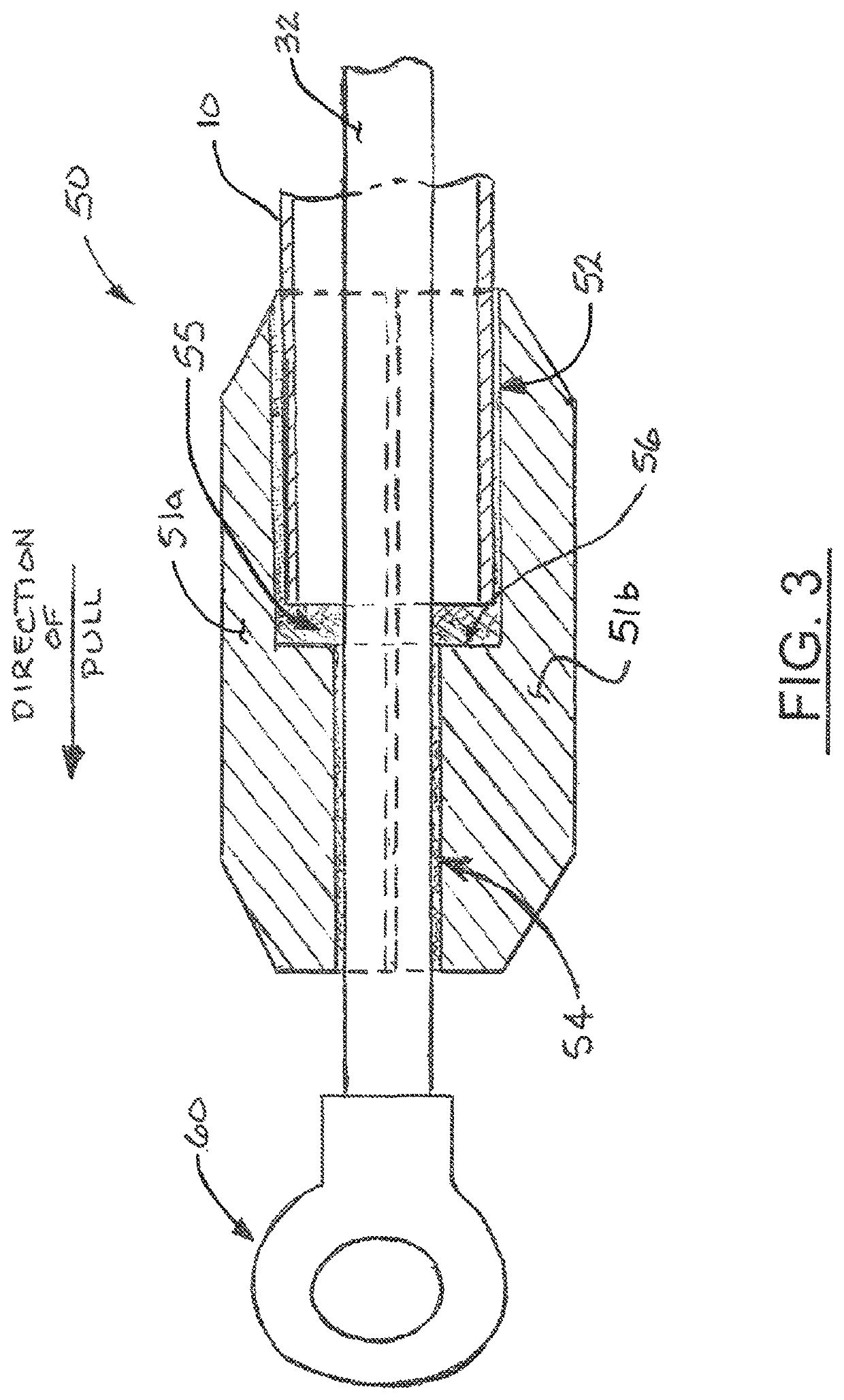 Lead service water pipe line removal apparatus and method