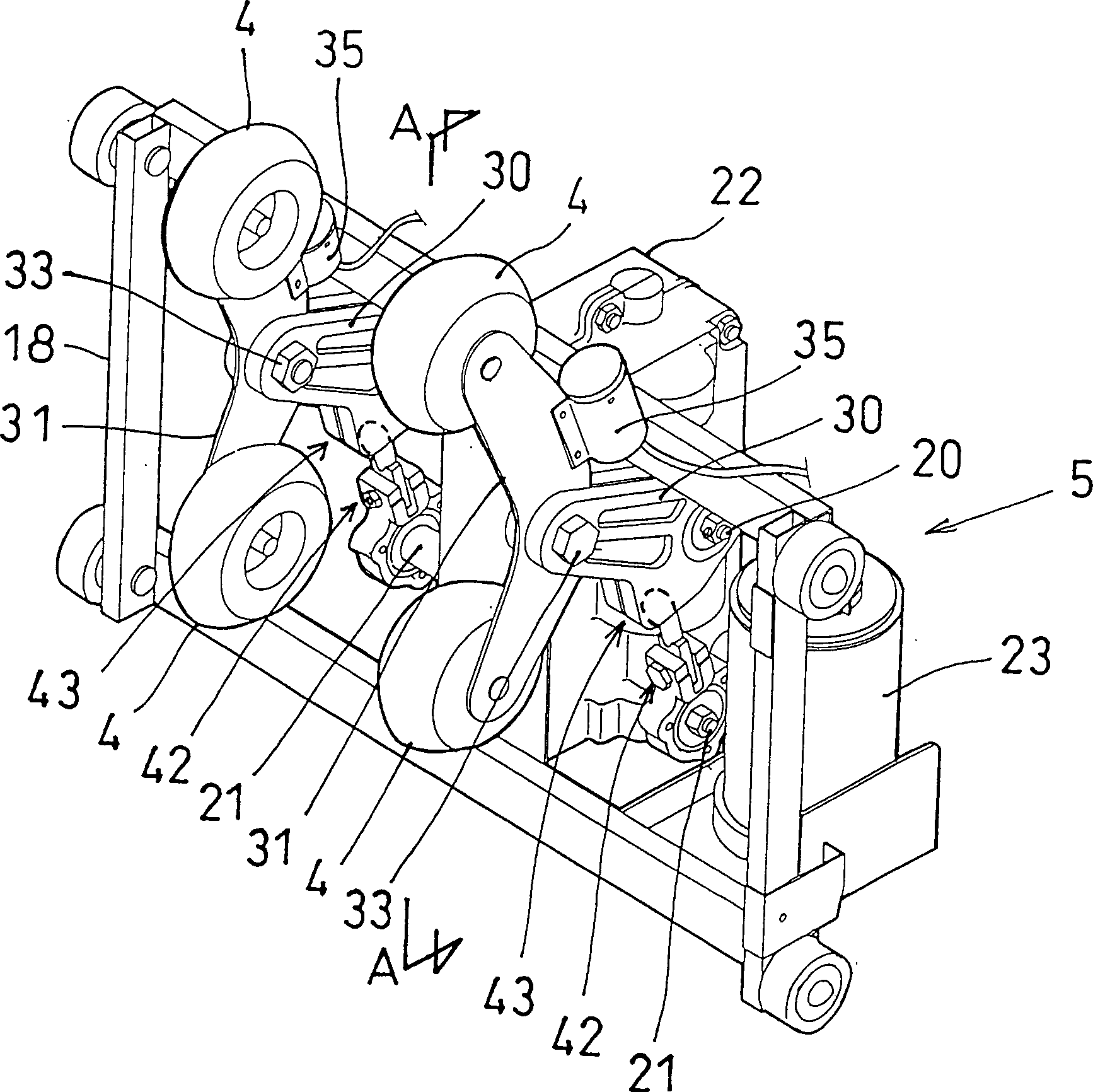 Chair-type massaging apparatus