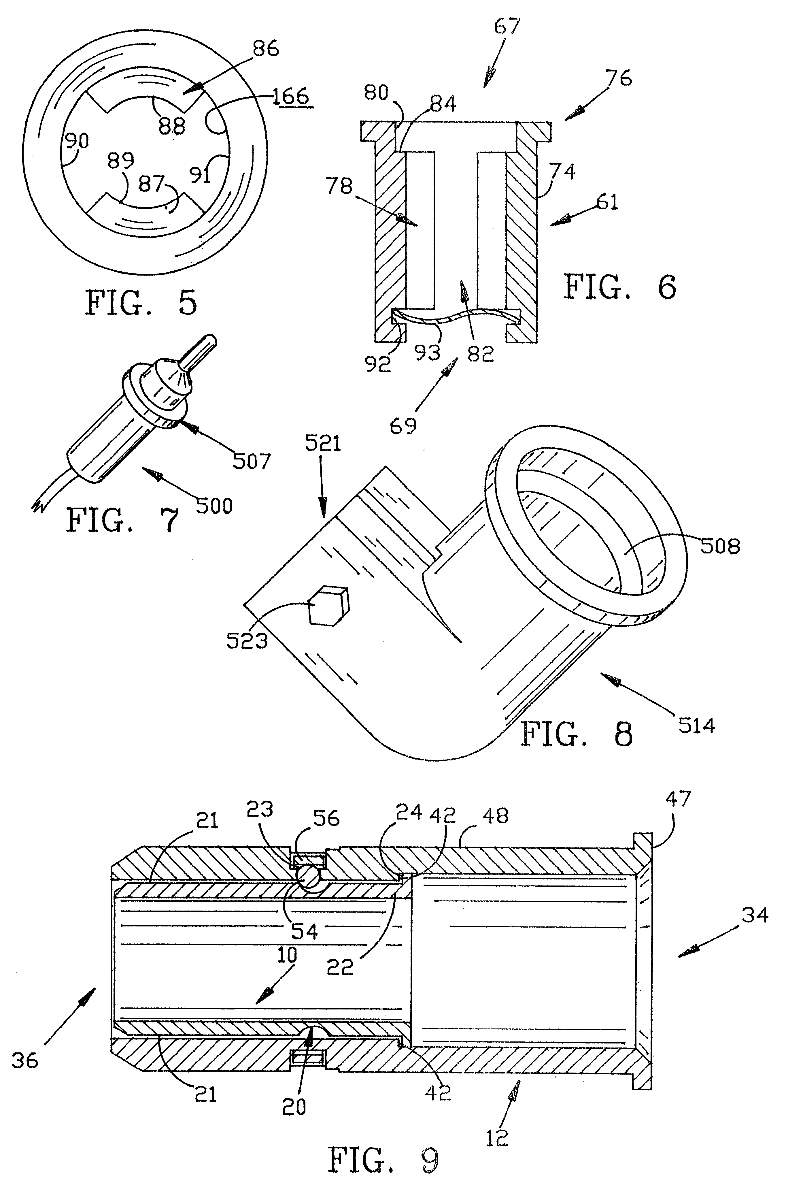 Position sensor and housing therefor