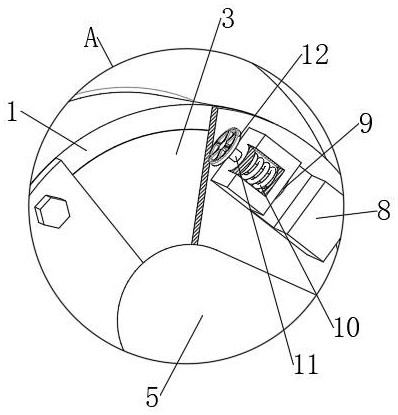 A water pump suction device for pumping water inside the bearing platform