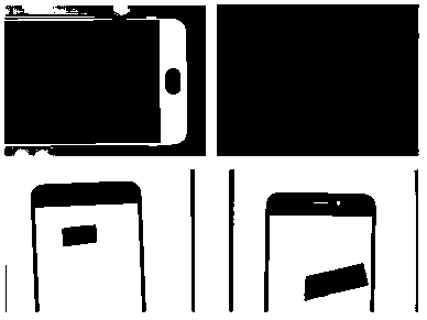 Mobile phone screen detection method