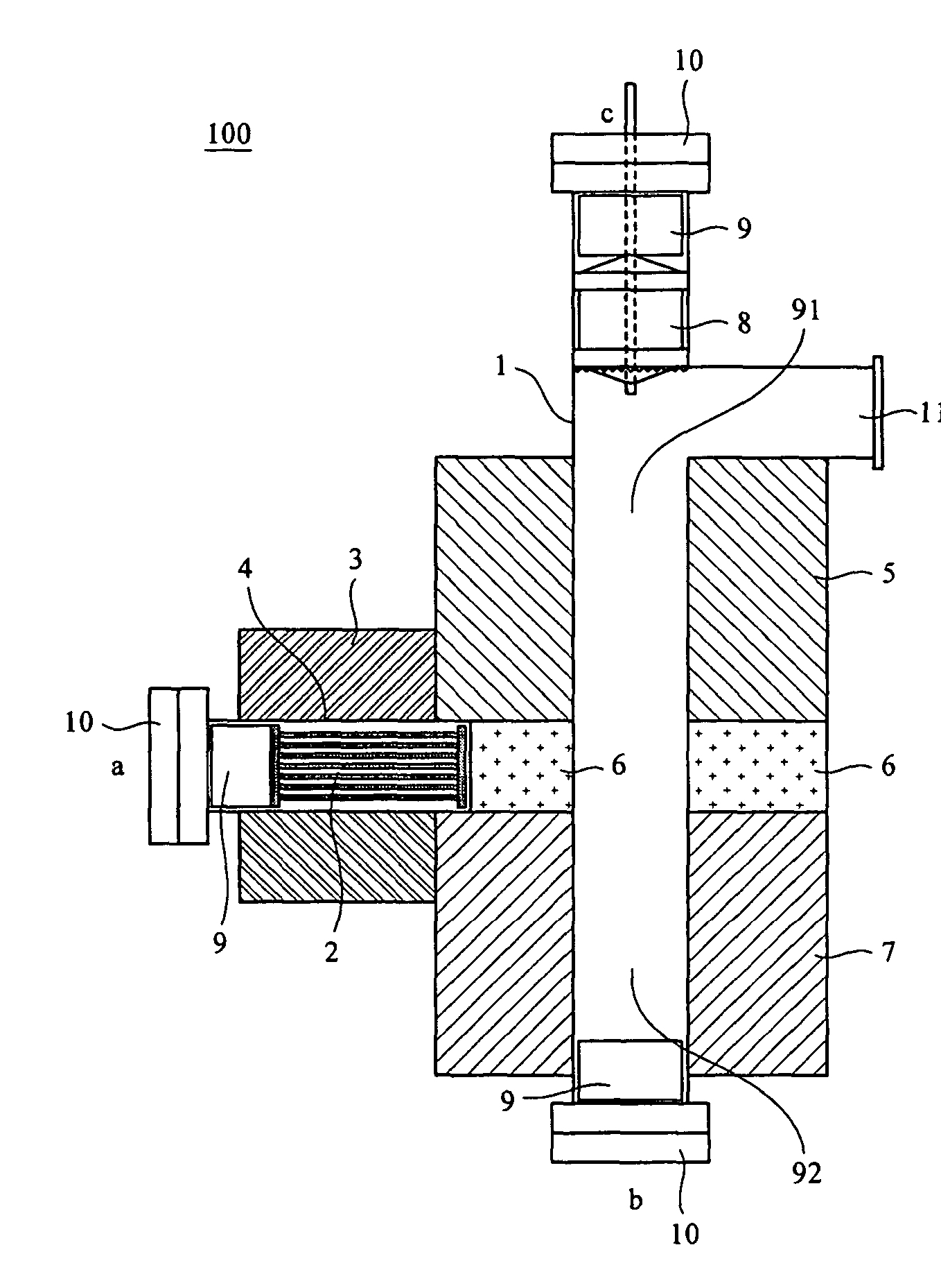 Apparatus and process for vacuum sublimation