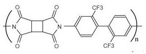 A kind of transparent colorless polyimide film for amoled, preparation method and amoled device