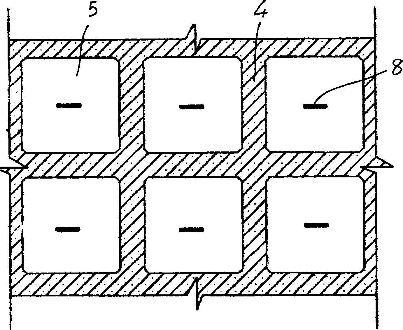 Cast-in-situ reinforced concrete soundproof floors and construction method thereof