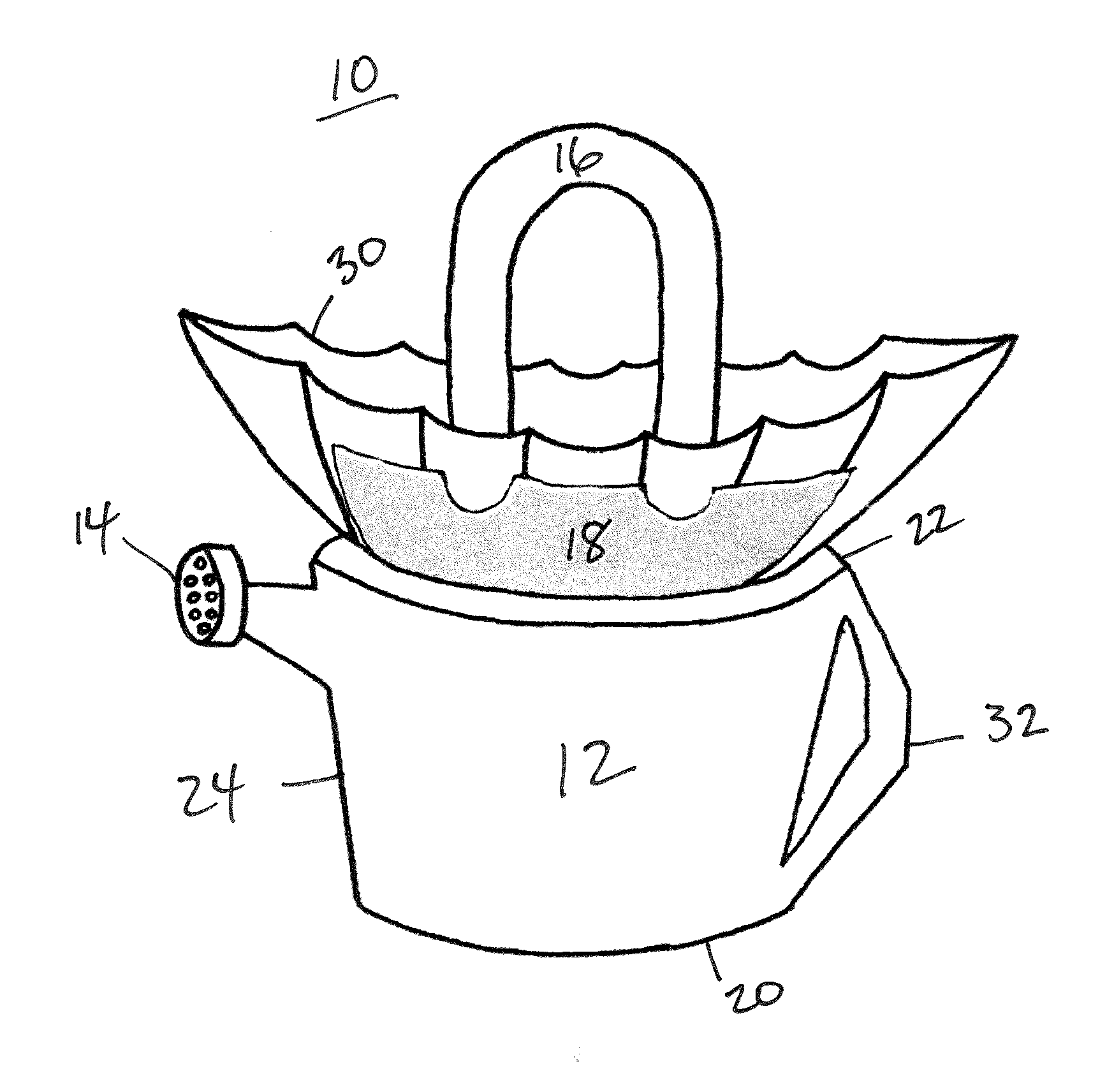 Shower Flower Water Collection Device