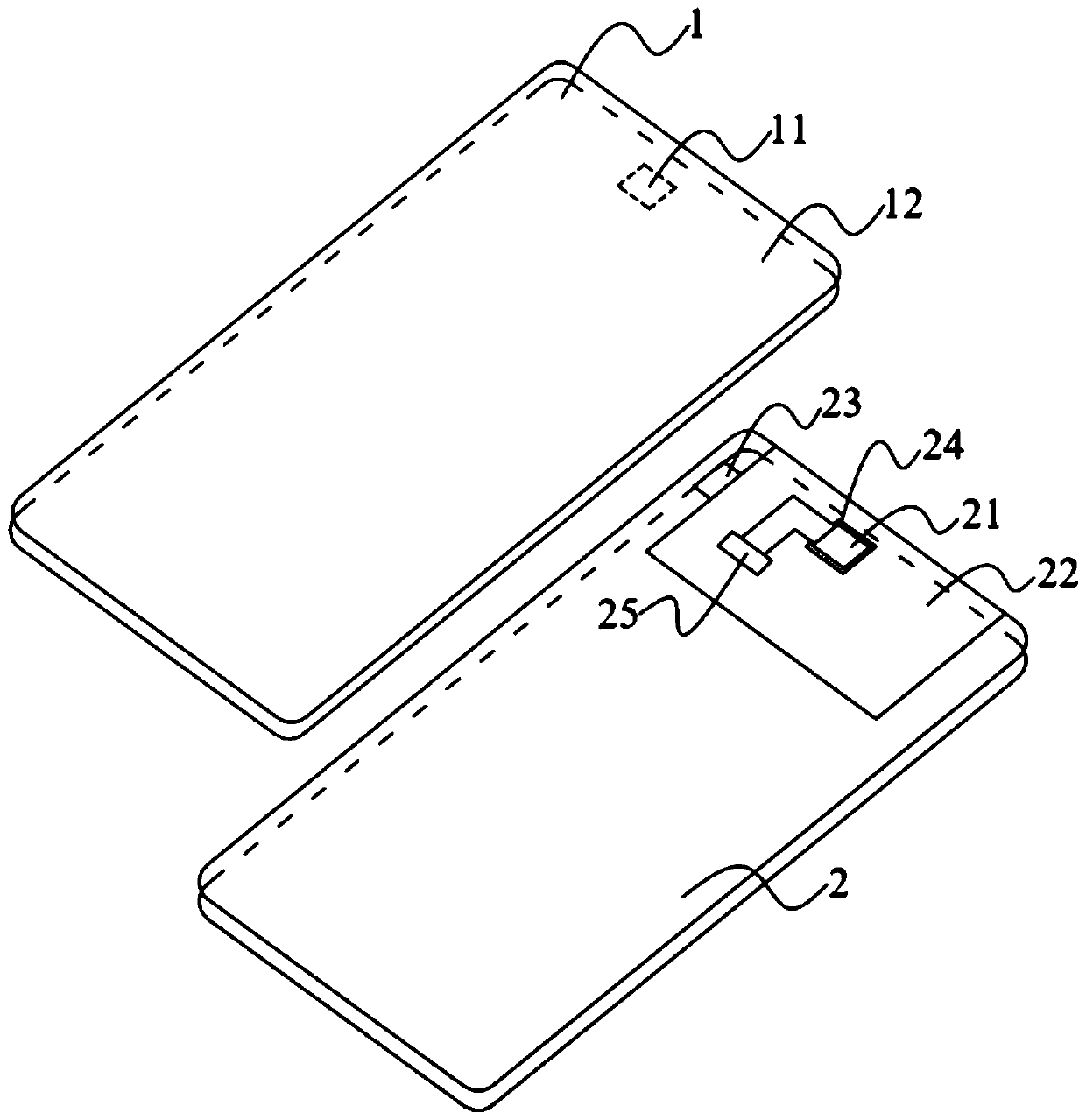 Full-screen display device