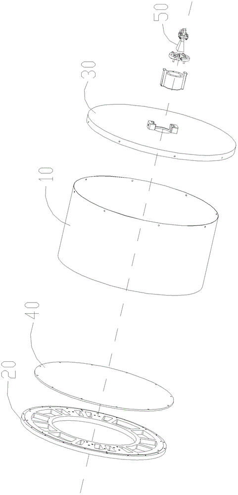 A Feedforward Microwave Antenna