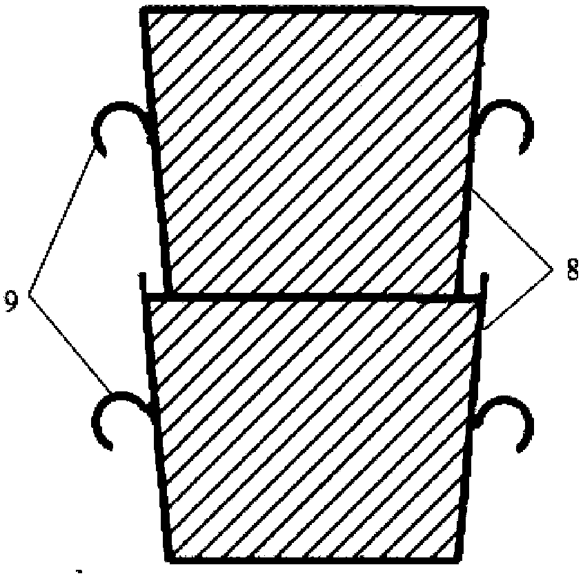 An active coke modular carrier device, an absorption tower and a method for purifying flue gas