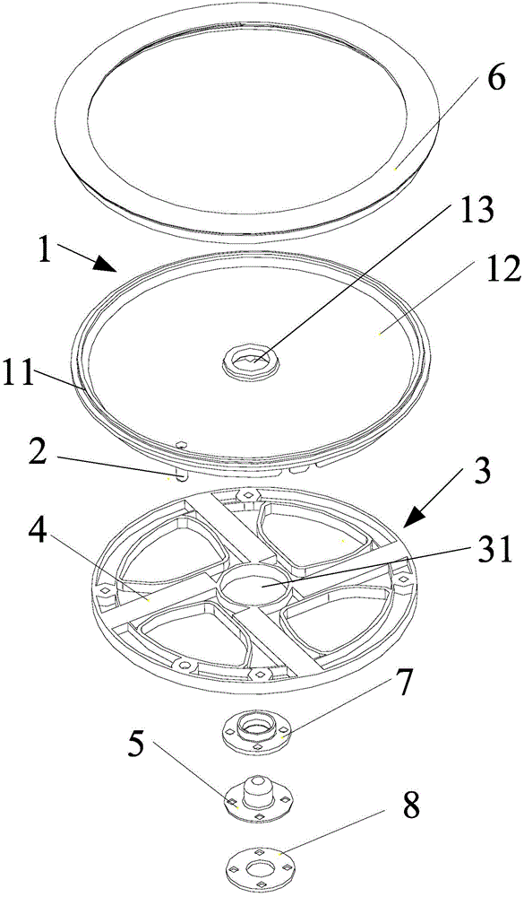 Coil disc and induction cooker