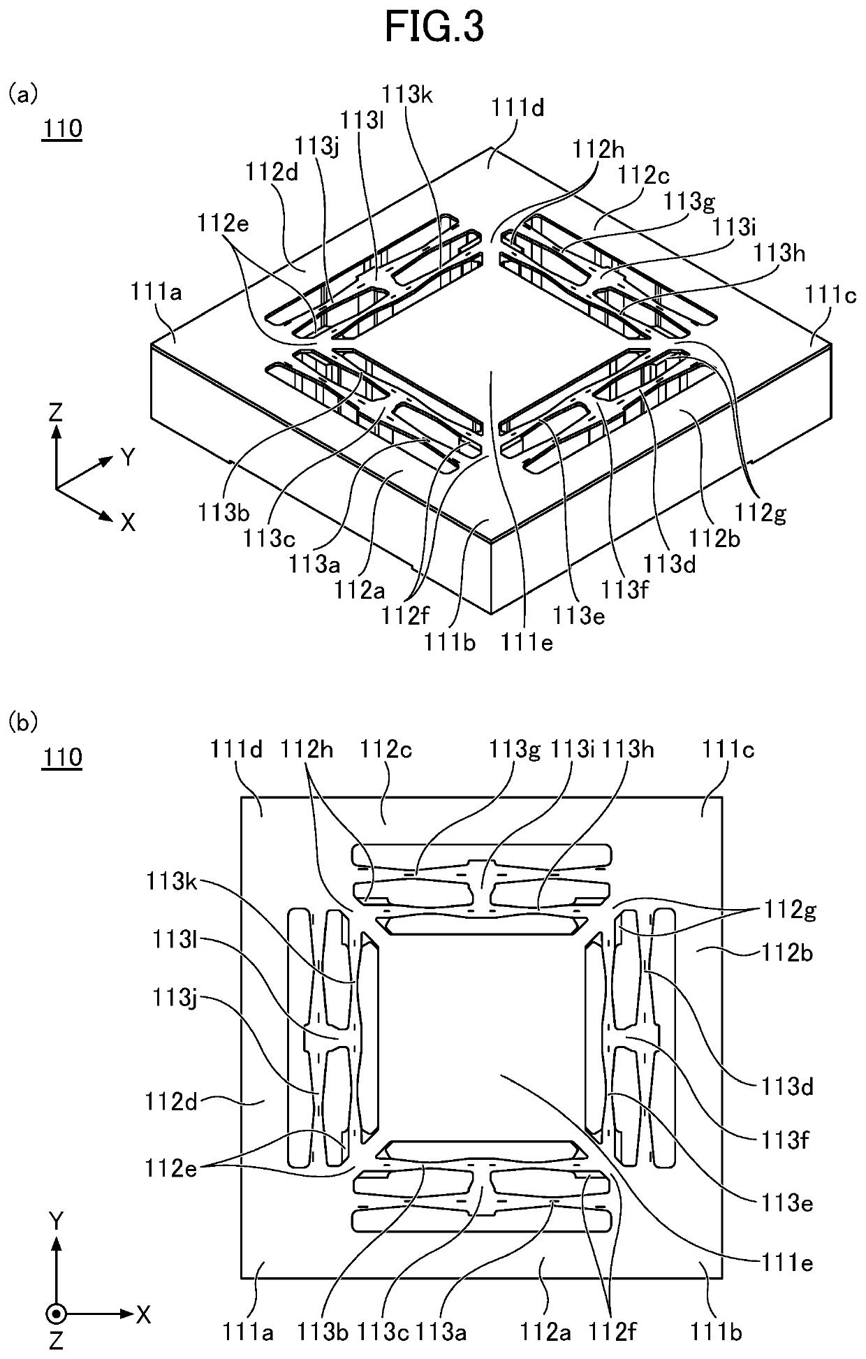 Sensor chip and force sensor device