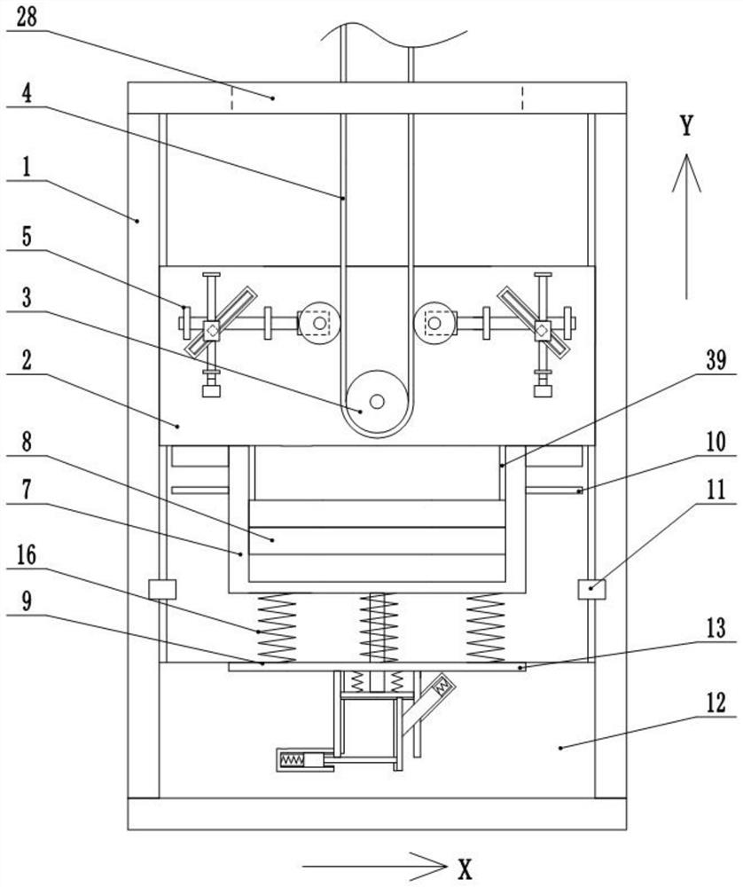 High-speed elevator tensioning device