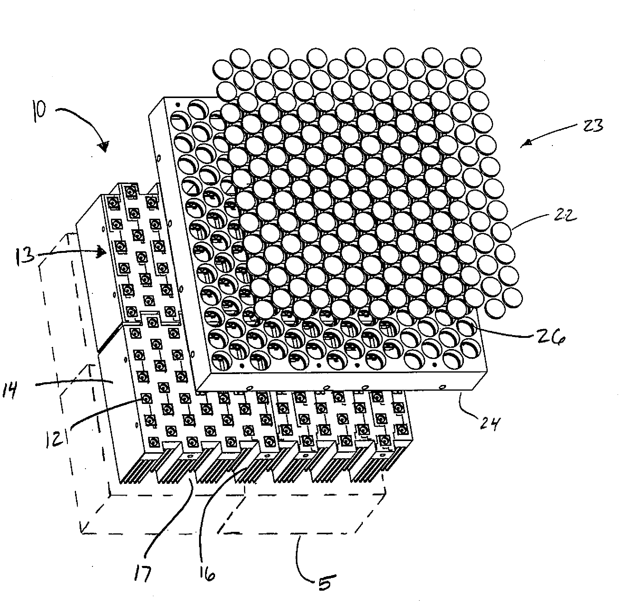 Ultraviolet light-emitting diode exposure apparatus for microfabrication