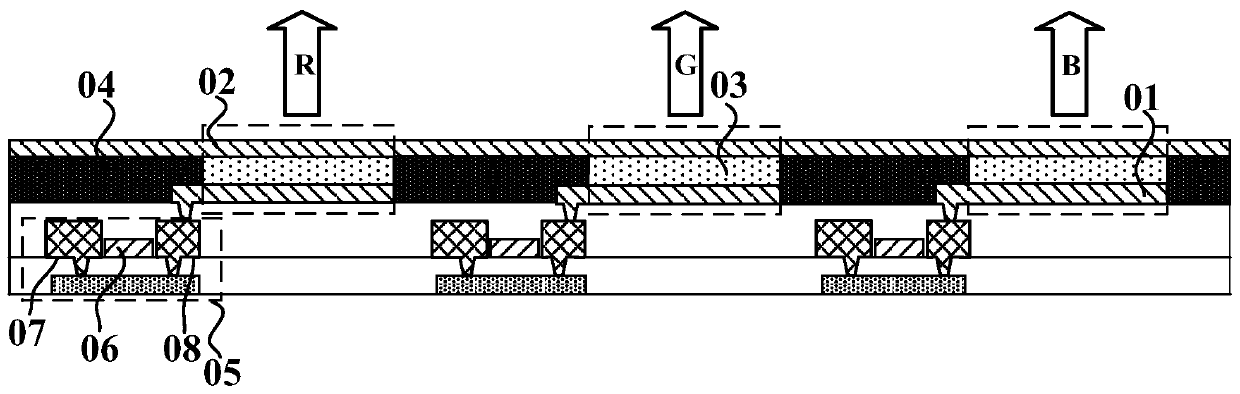 Curved display panel and display device