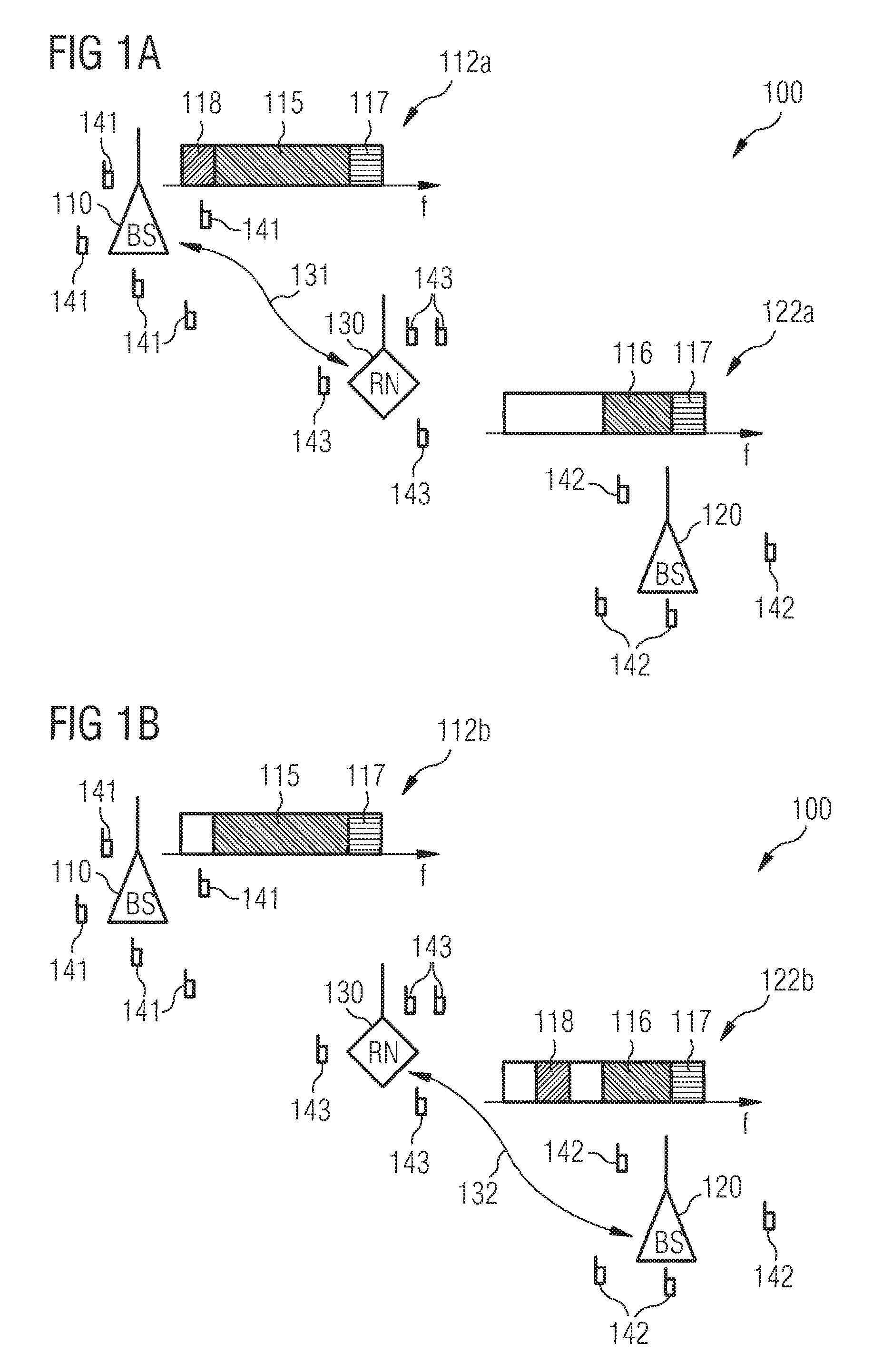 Data load redistribution within a relay enhanced telecommunication network