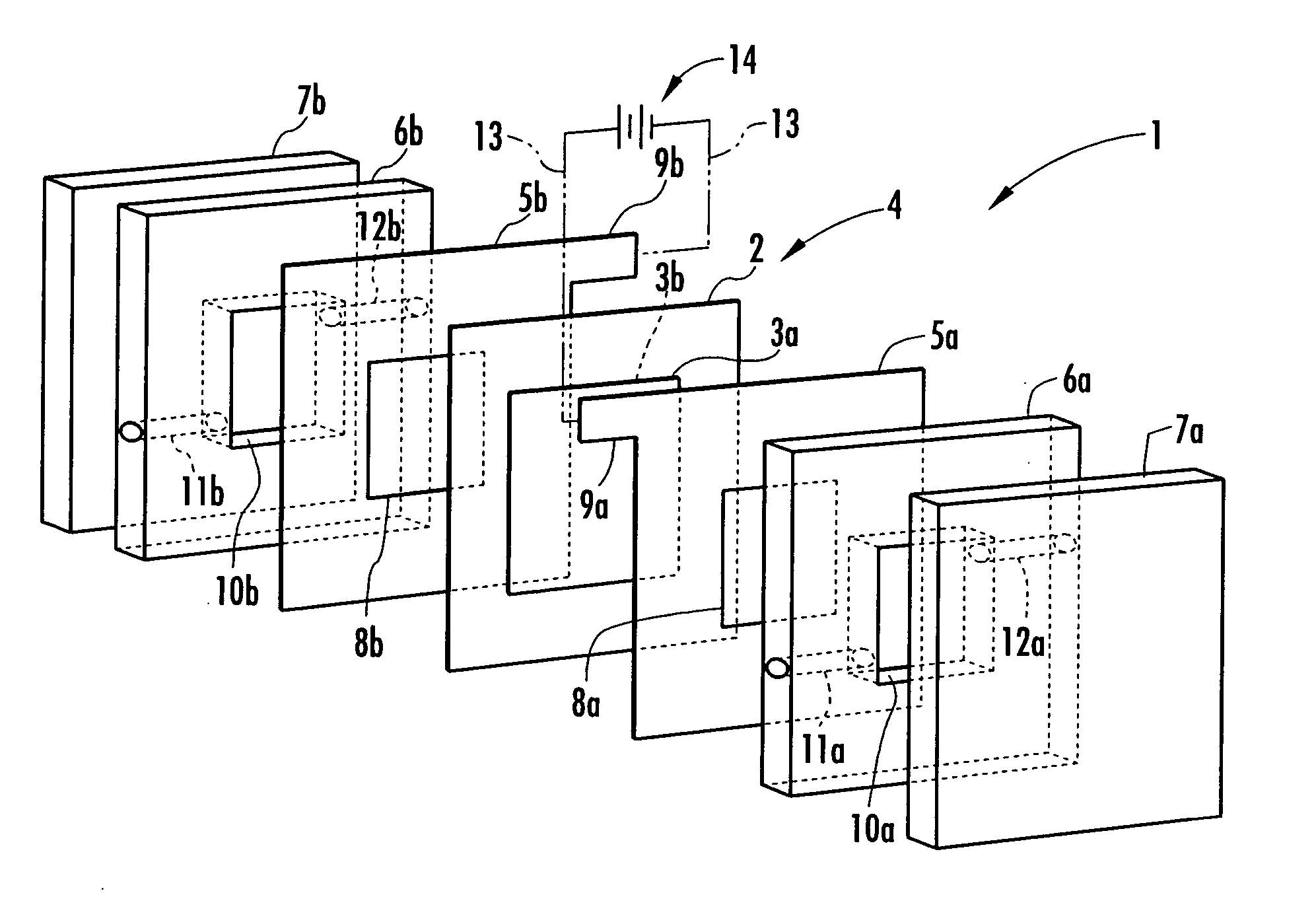 Electrolysis vessel and apparatus for generating electrolyzed water