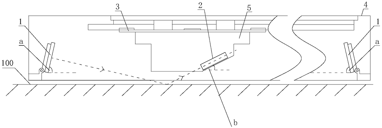 CIS-based squint imaging device and method