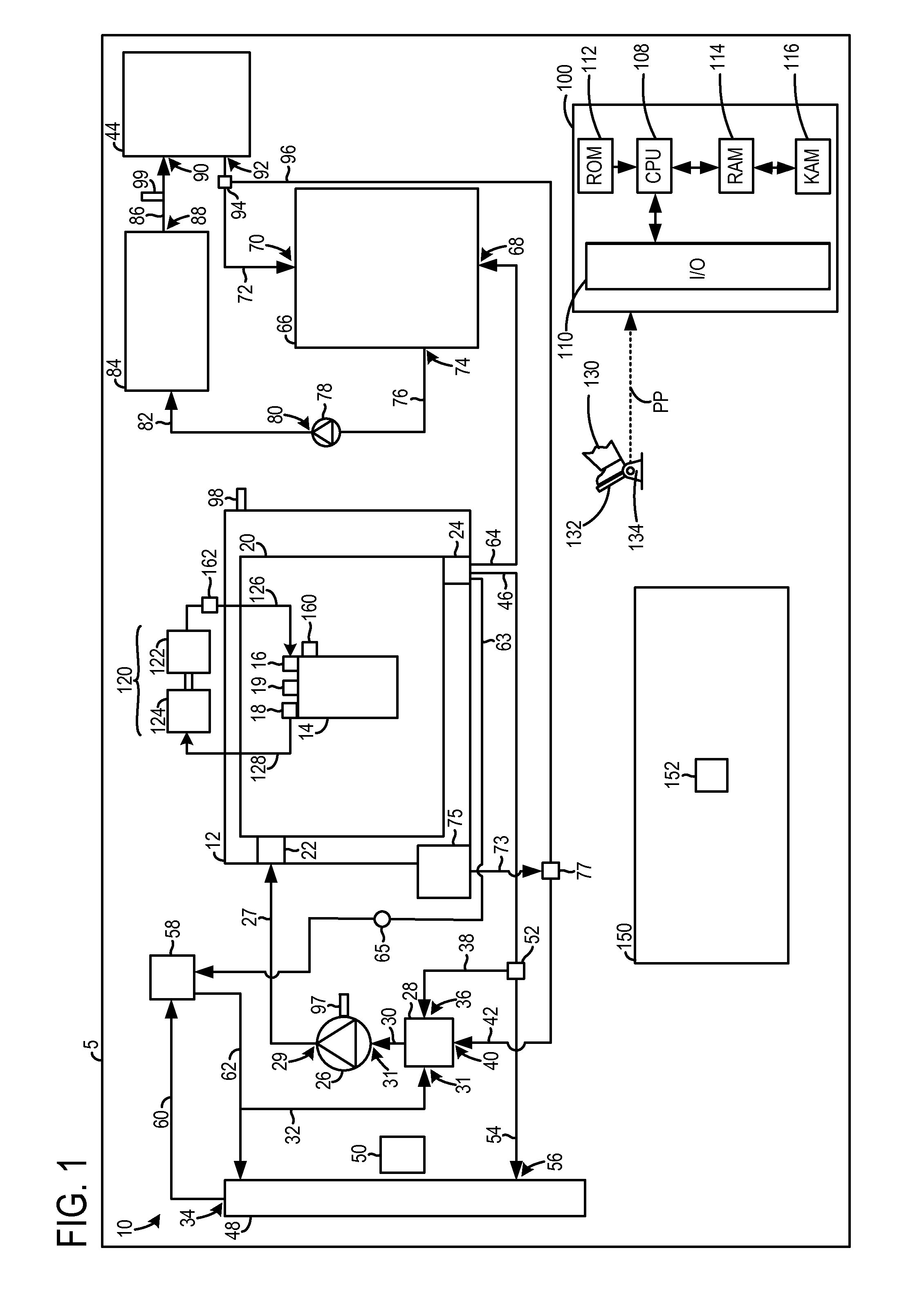 Cooling system diagnostic method