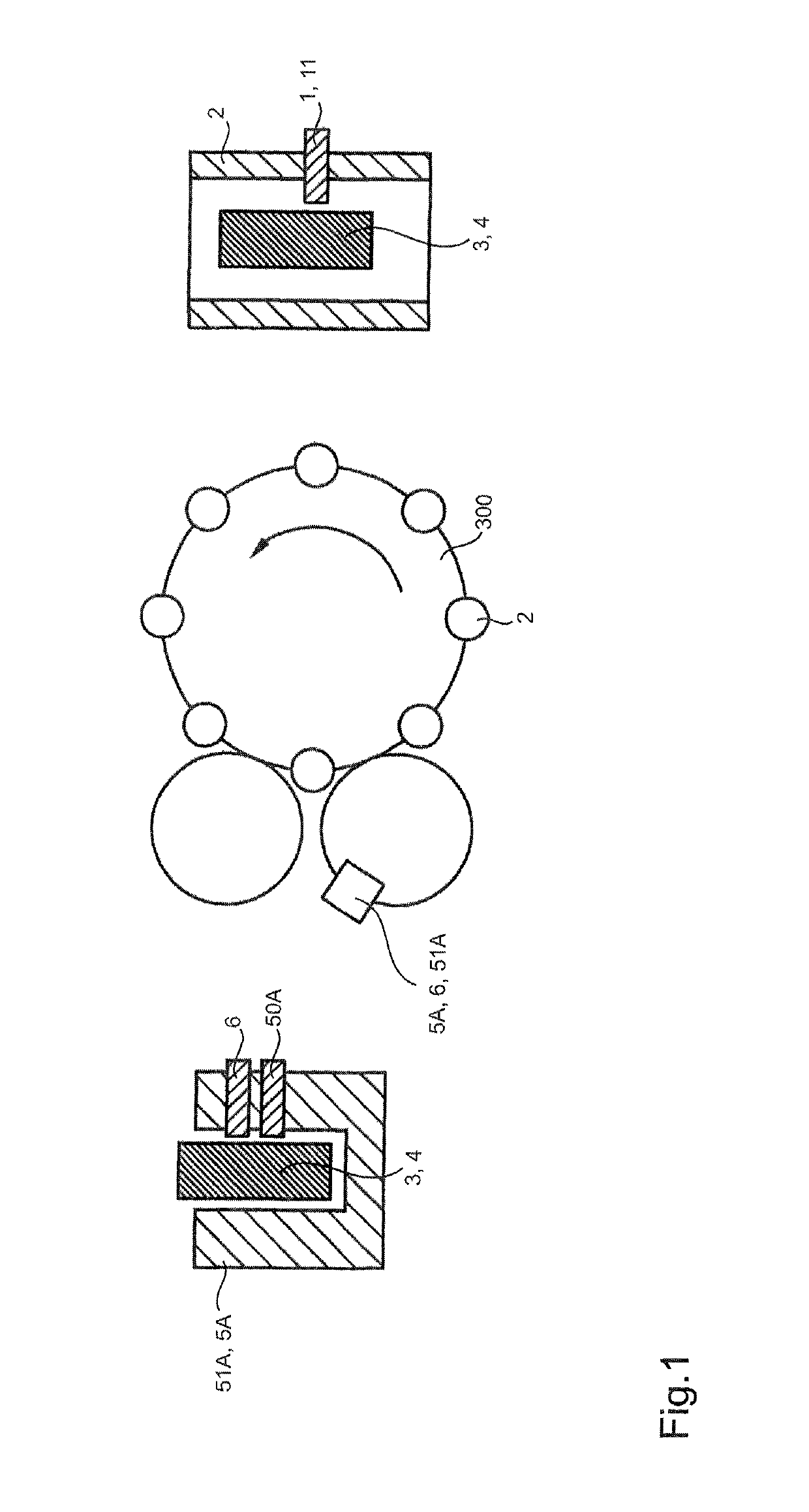 Method for calibrating at least one processing element