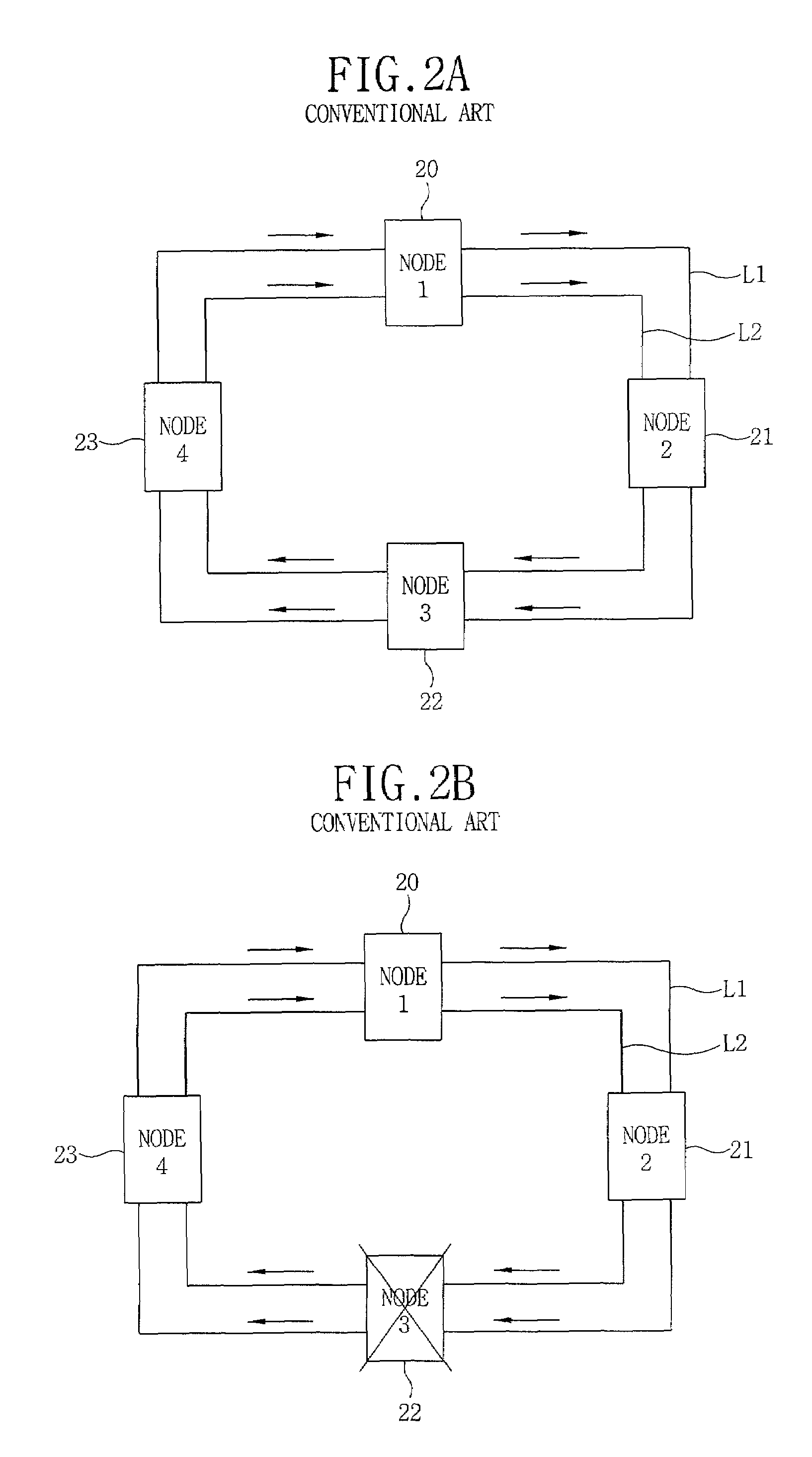 Packet processing method using multiple fault tolerant network structure
