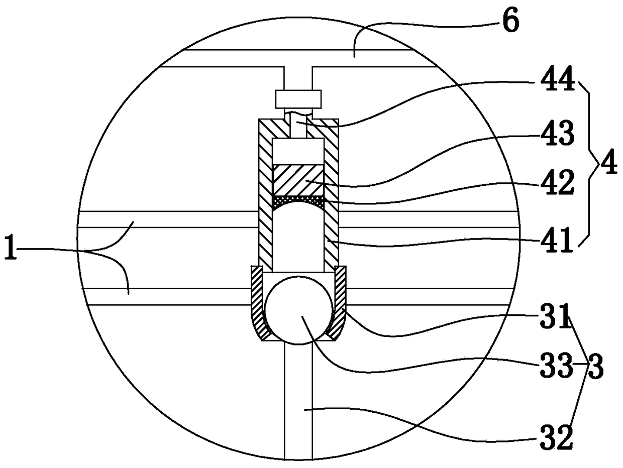 A device for fixing subsea flow velocity measuring instrument