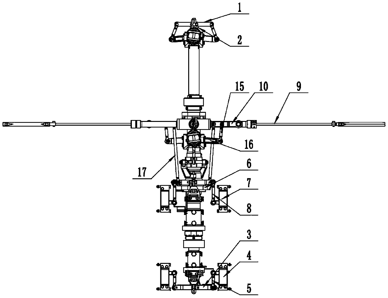 A Coaxial Helicopter Control System