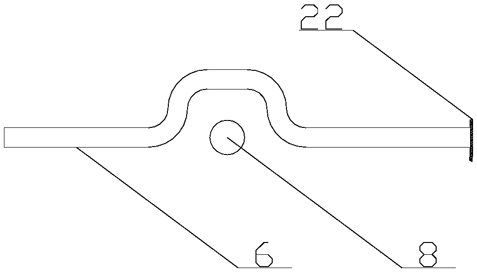 Backwash three-phase separator for continuous exhaust and intermittent deslagging