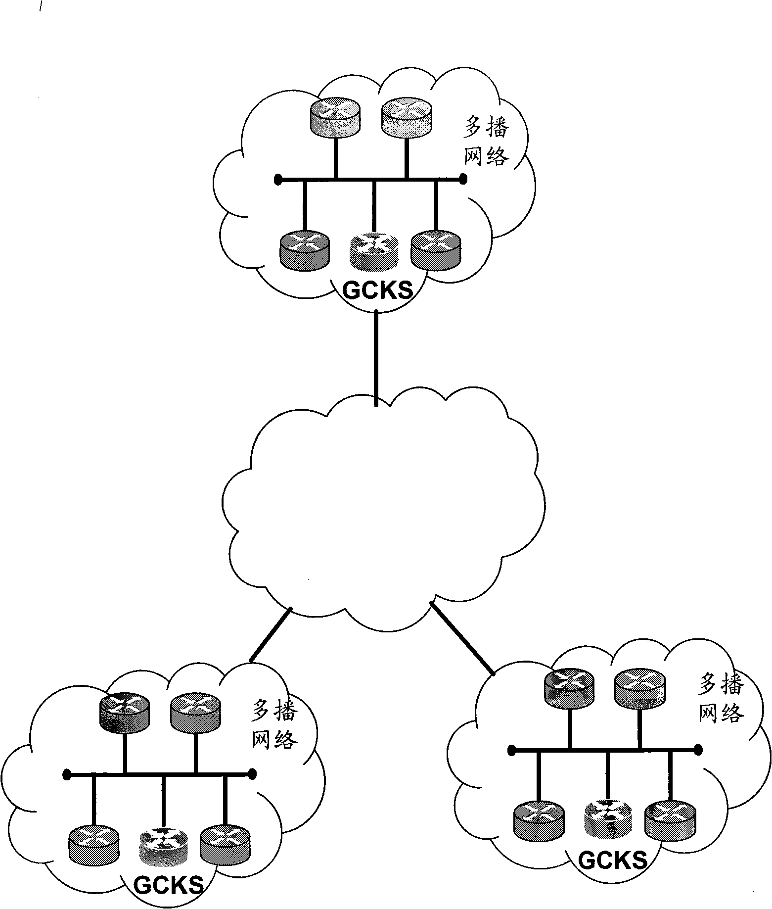 Method, apparatus and system for implementing new member register of group key management