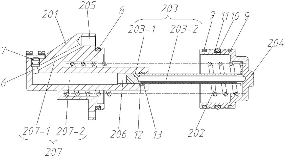 Self-pressurized pressurizing oil tank