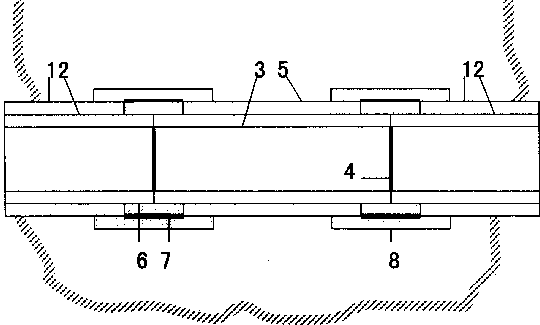 Shape memory composition patch device for pipe connection