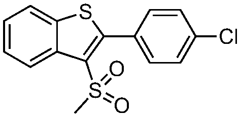 Preparation method of 3-methylsulfonyl-2-substituted benzothiophene compound
