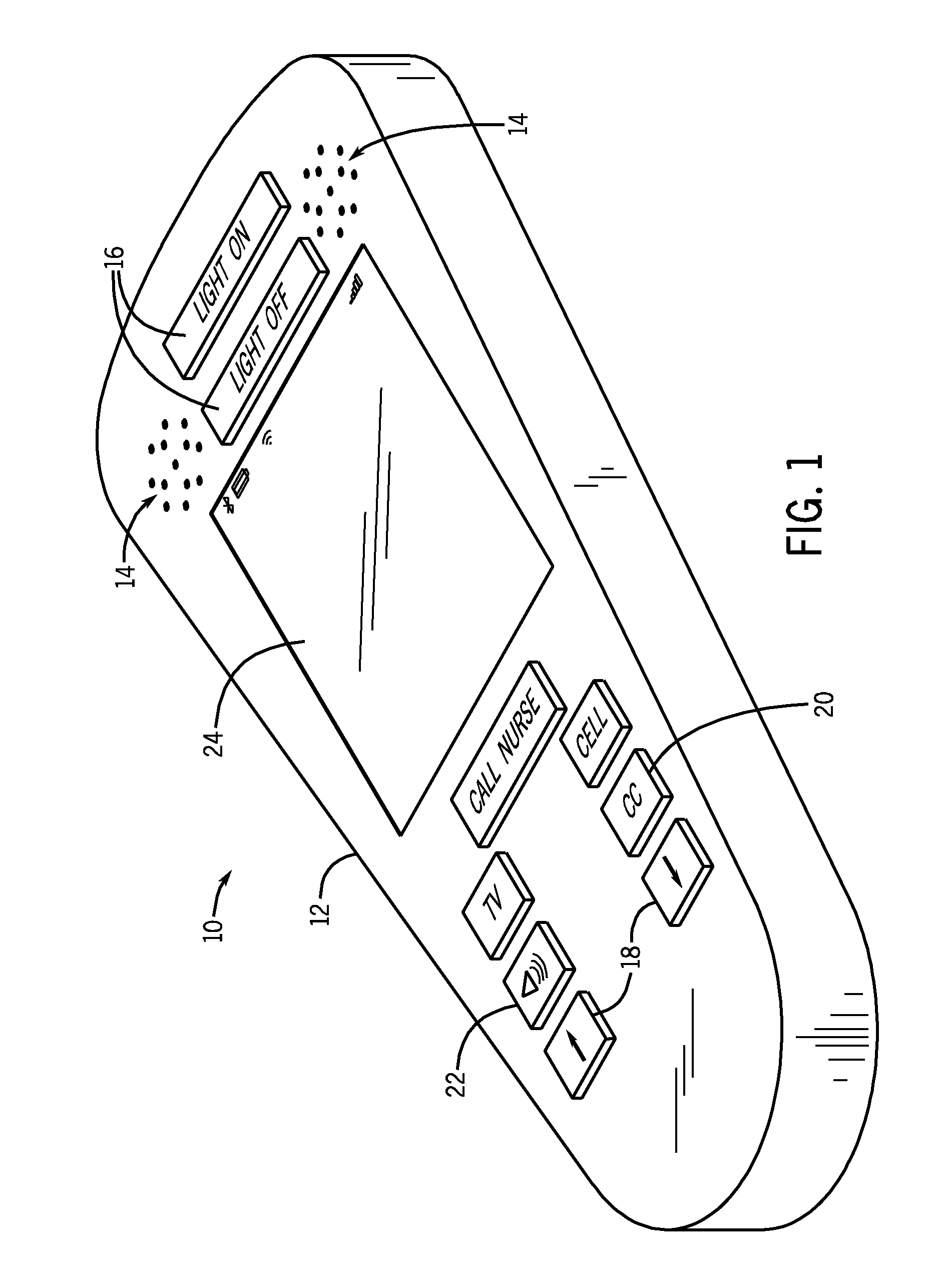 Patient control module with cell and smart phone capabilities