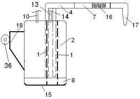 Touch-type electronically controlled and automatic supply multi-cavity dining utensil device