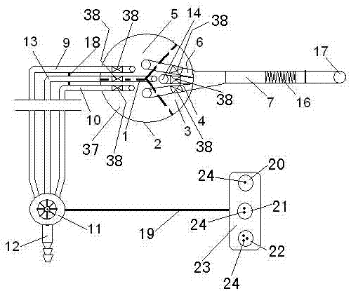 Touch-type electronically controlled and automatic supply multi-cavity dining utensil device