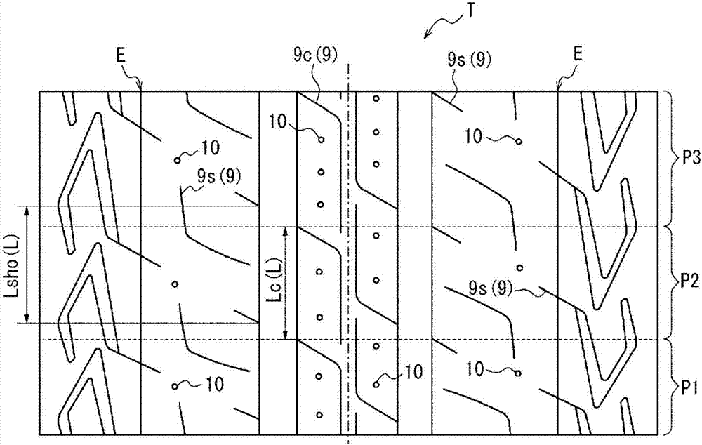 Pneumatic radial tire for passenger vehicle