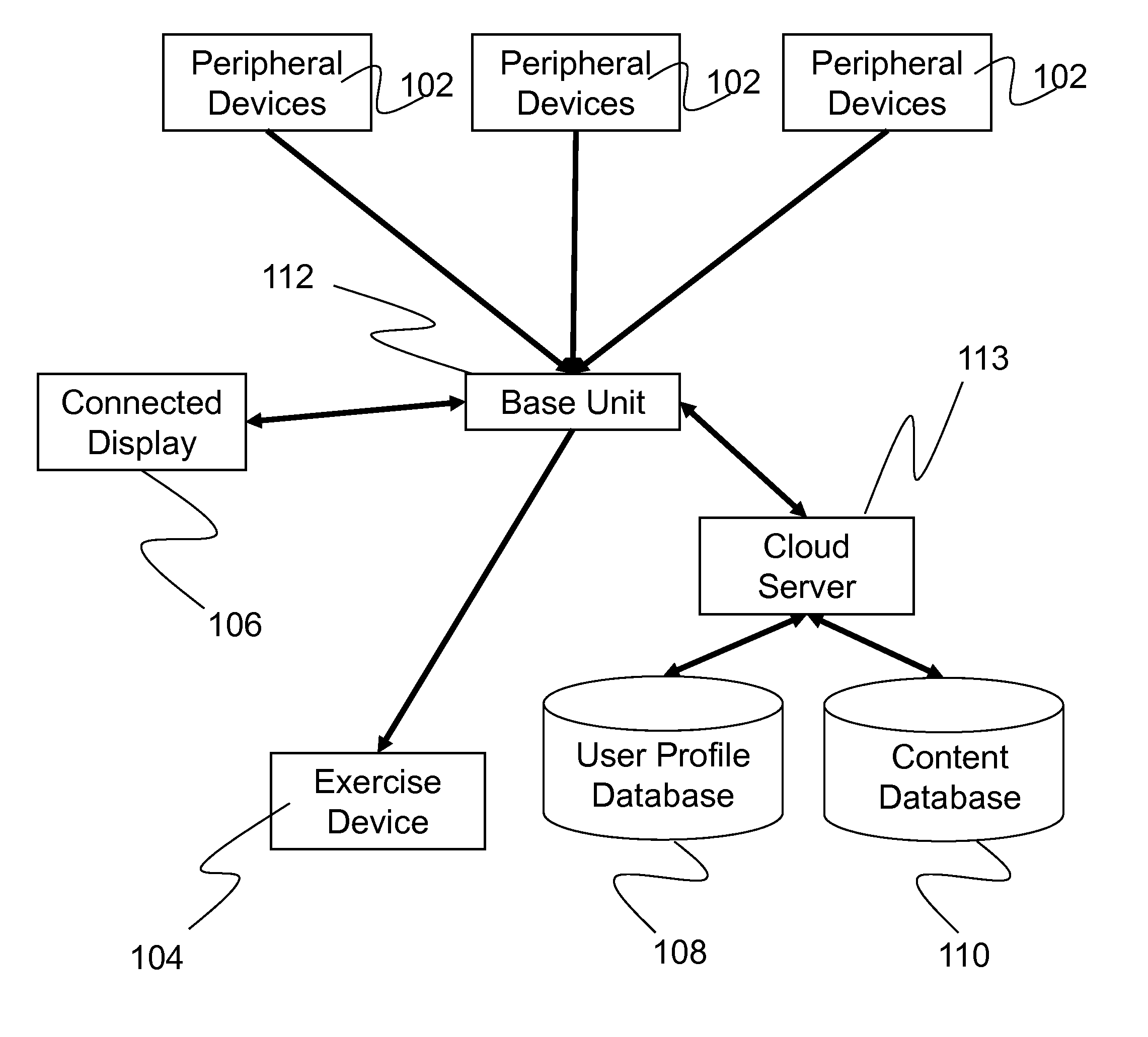 Systems and devices for interactive, feedback-driven exercise