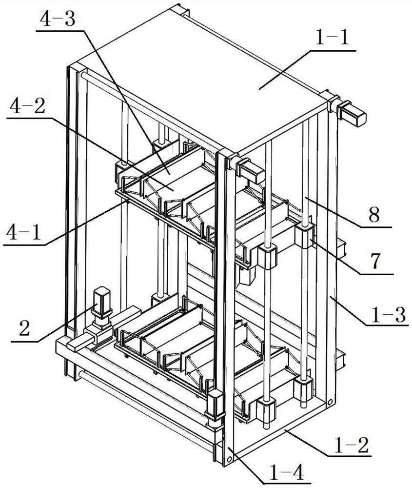 Actuating mechanism of library robot