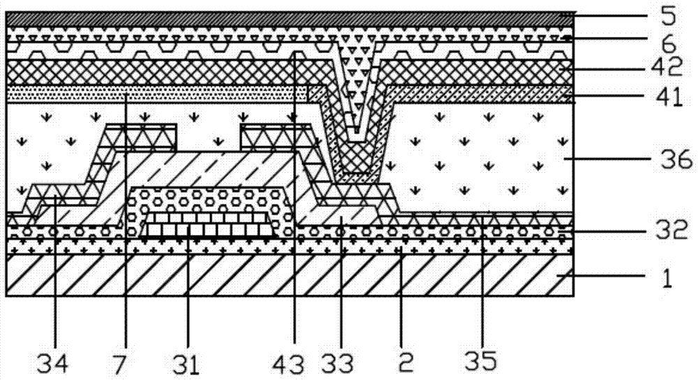 A kind of organic light-emitting display device and preparation method thereof