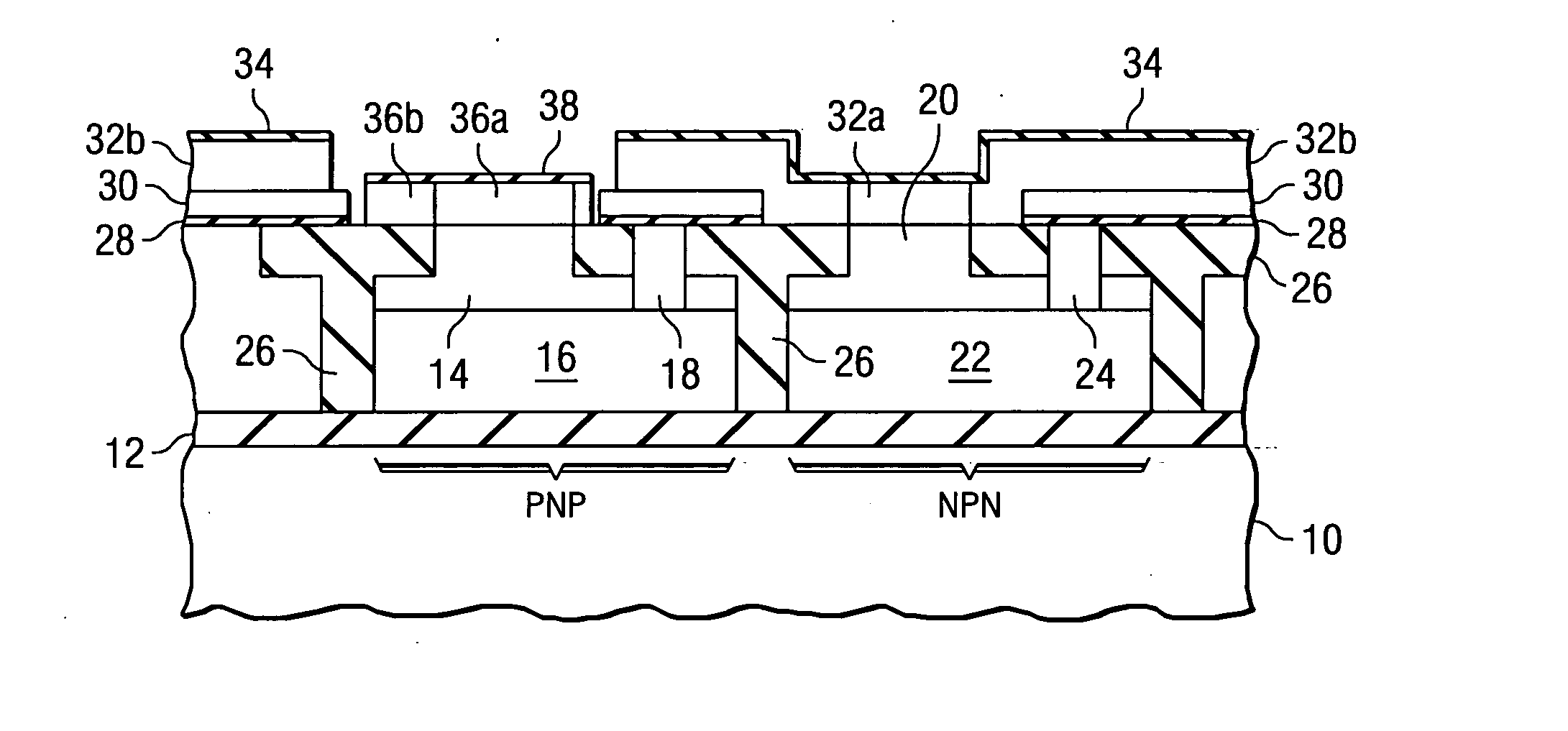 Method of fabricating complementary bipolar transistors with SiGe base regions